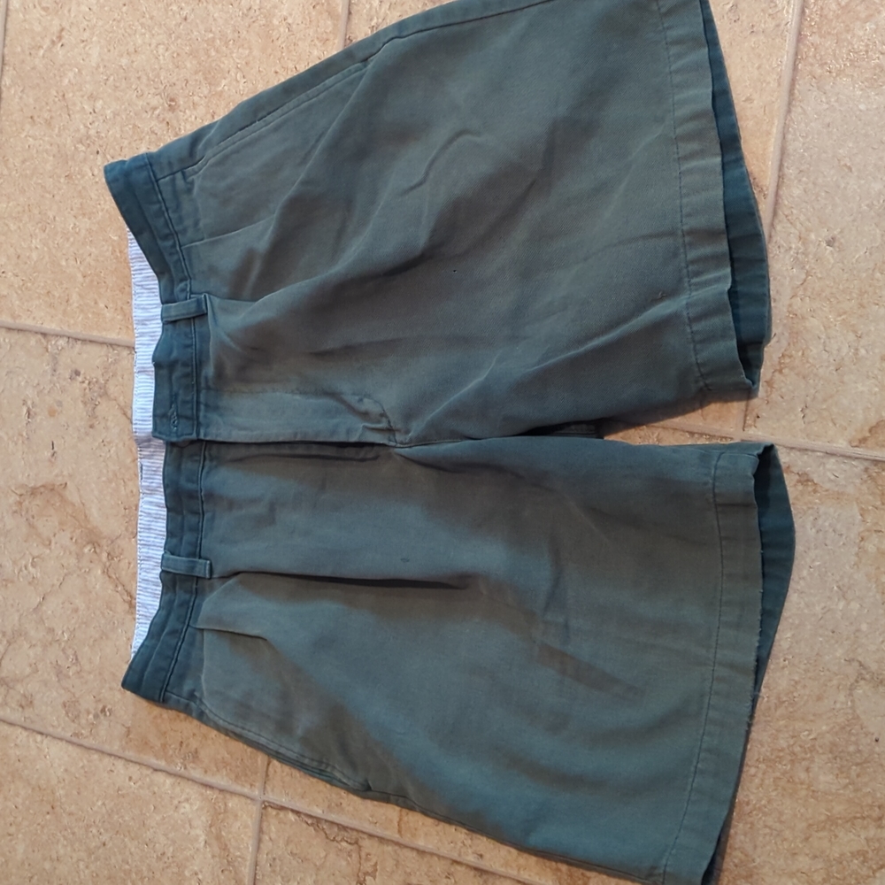 Green shorts